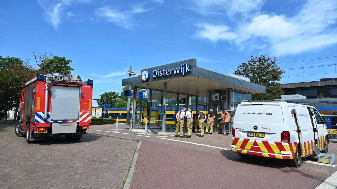 De vrouw was onderweg naar de waddeneilanden om daar een aantal dagen verkoeling te zoeken. (Foto: Toby de Kort / Persbureau Heitink.)
