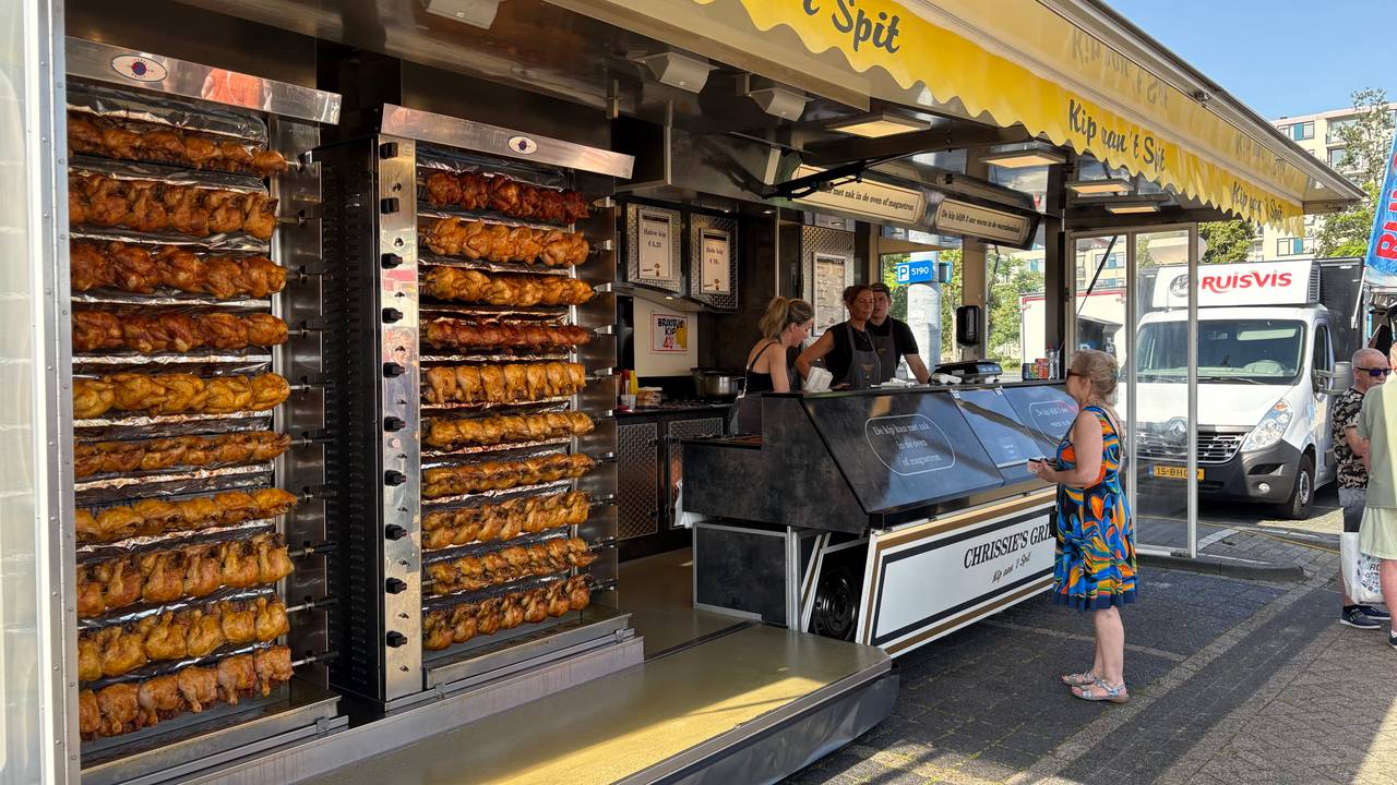 De markt in Woensel (foto: Ruud Ritzen).