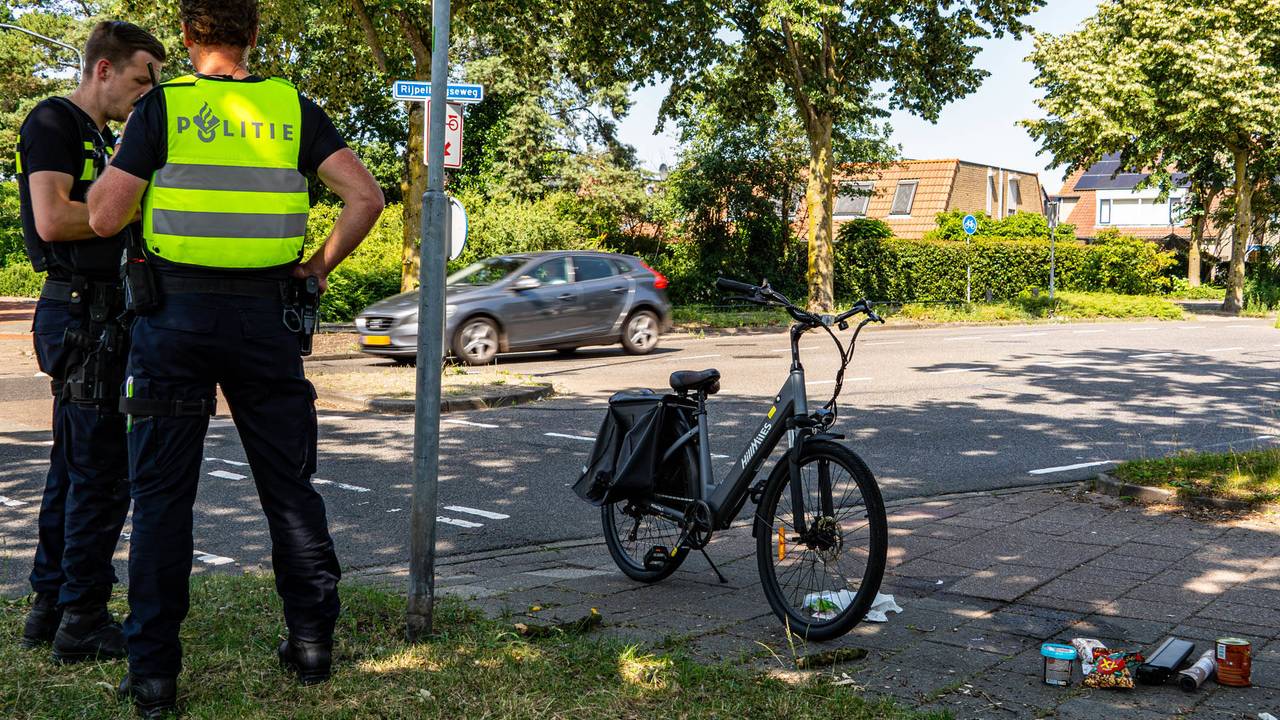 De vrouw liep hoofdletsel op (foto: Harrie Grijseels / Persbureau Heitink).