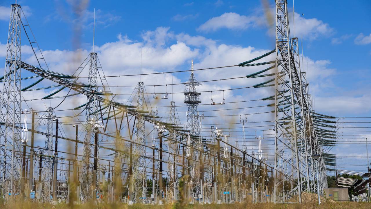 Het 380kv-station in Eindhoven-Oost (foto: TenneT)