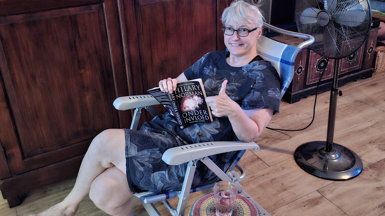Christel van Hirtum heeft een goeie hittetip (foto: Christel van Hirtum).