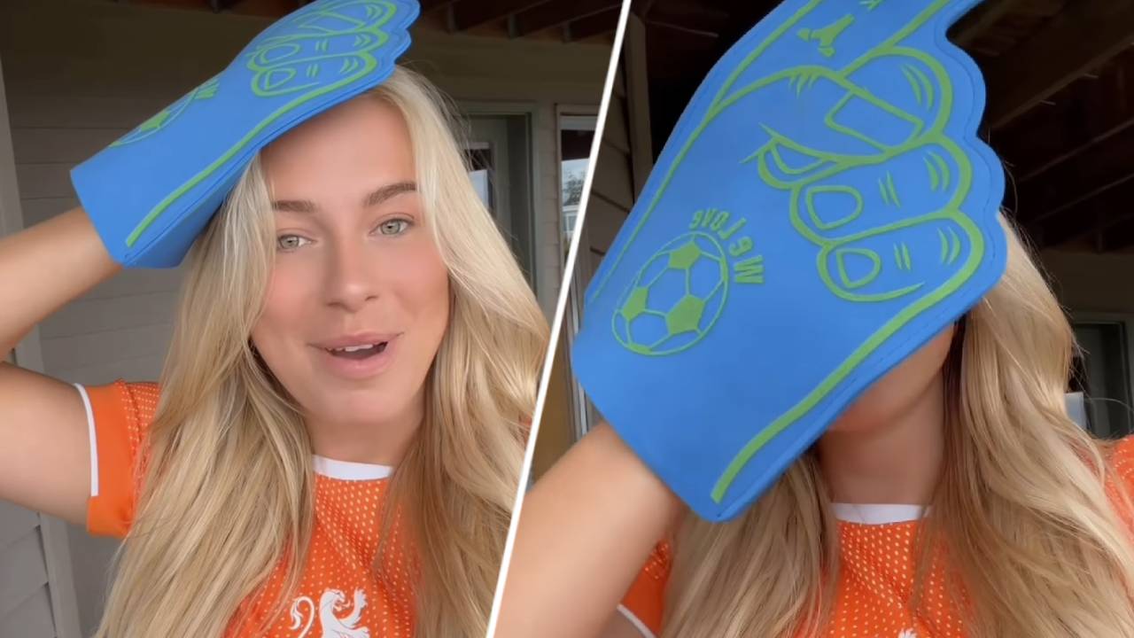 Ilse van Esch is haar paspoort kwijt op het WK voetbal (foto's: Instagram). 