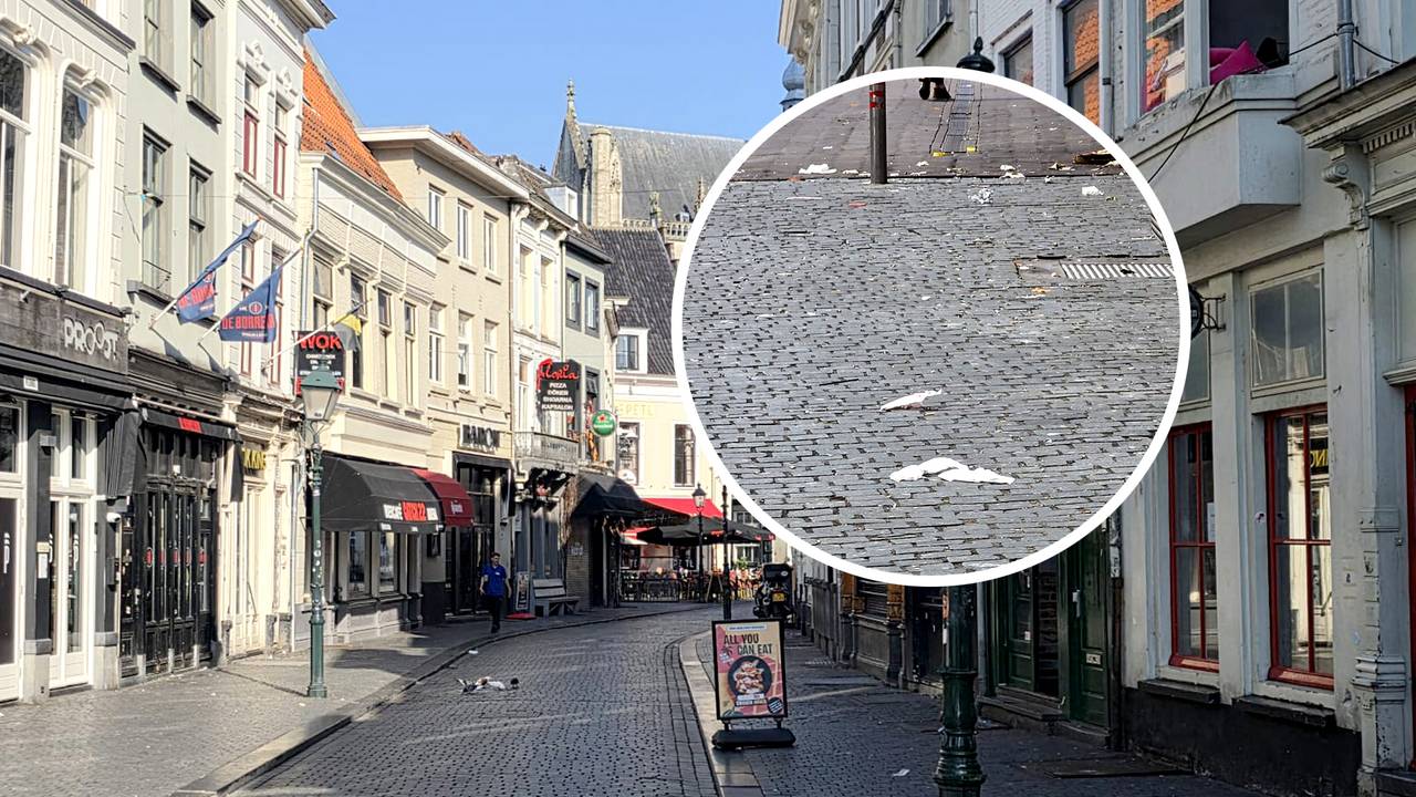 Troep, plakkende stenen en kapotte straat: frustratie in uitgaansstraat