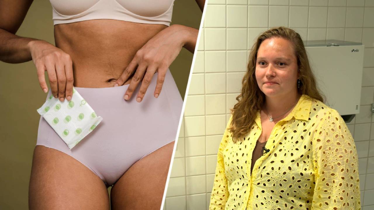 Melissa (rechts) wil dat menstruatie- en overgangsklachten bespreekbaar worden op werk (foto: Omroep Brabant/Pexels).