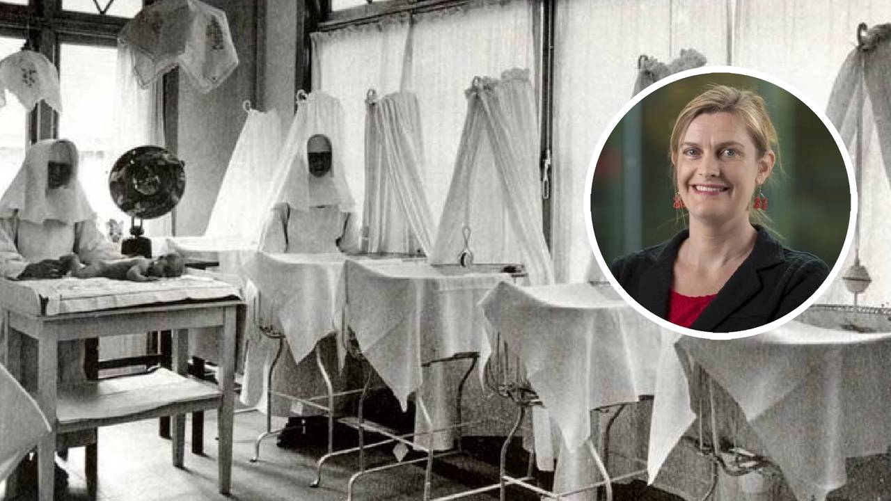 Wiegjes in Moederheil, inzet: Juliette Schaafsma (foto's: Collectie Stadsarchief Breda en Tilburg University).