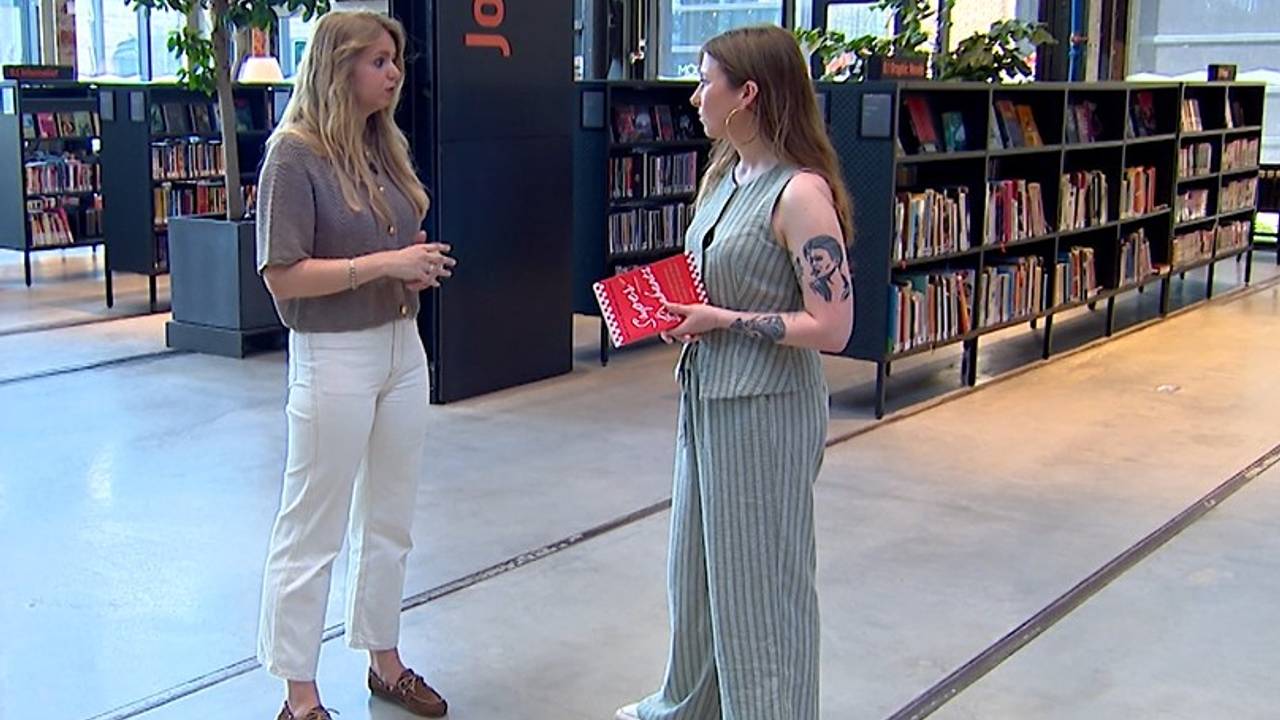 Kristel Dorelijers in gesprek met Carlijn Kösters.