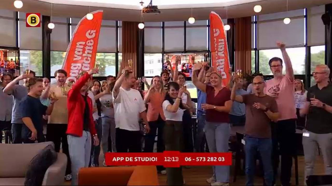 Proosten op de zachte G bij Omroep Brabant.