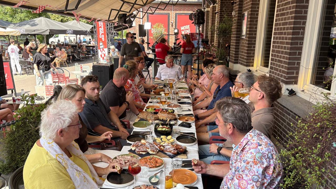 Zachte G-lunch met Robèrt van Beckhoven.