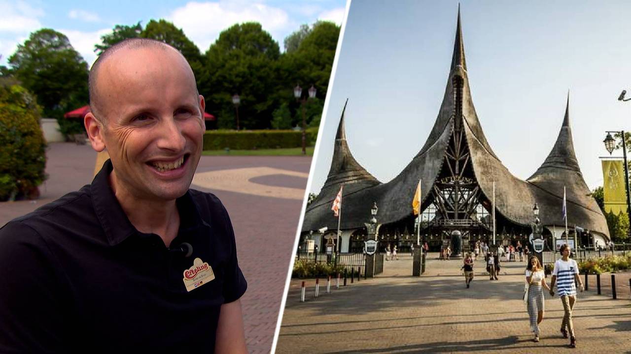 Sander de Bruijn ontwierp de nieuwe attractie van de Efteling (foto: Omroep Brabant/ANP).