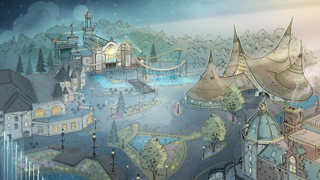 Missie Luminar, de nieuwe attractie van de Efteling (foto: Efteling).