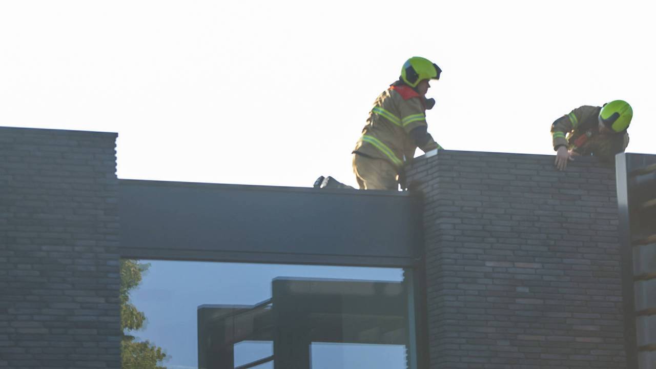 Wat de knal in Boekel veroorzaakte, wordt onderzocht (foto: Addy Smits/Persbureau Heitink).