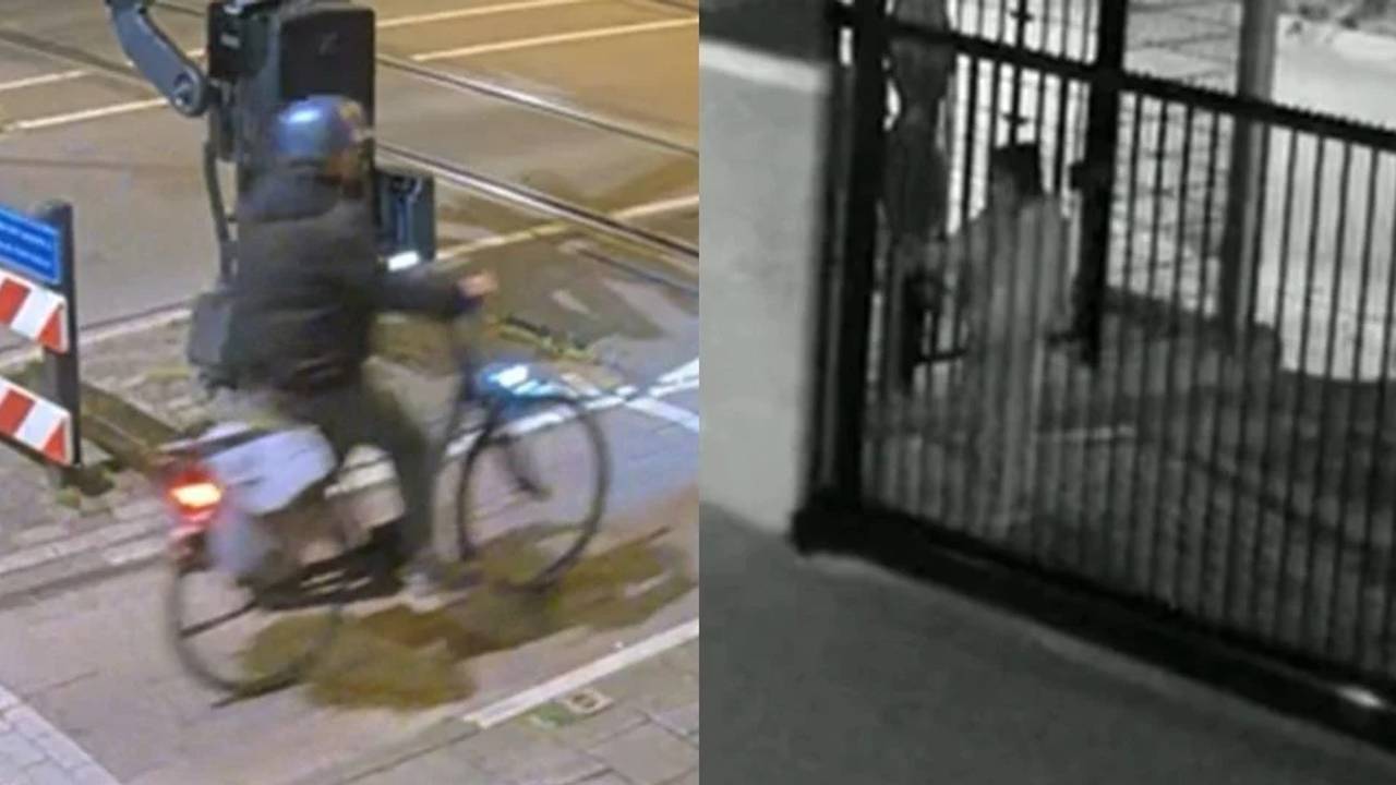 De beelden van de dader (foto: politie).