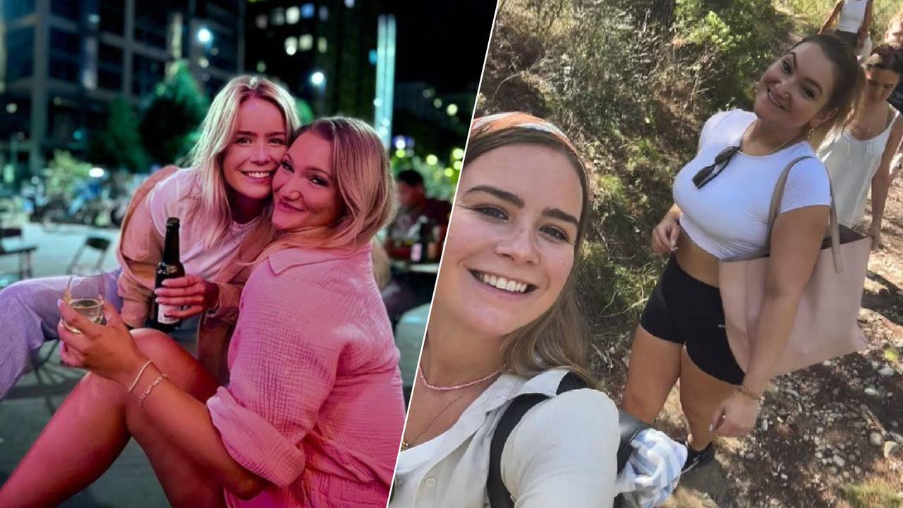 Merel (links) en Demi (rechts) hebben allebei een hersentumor (eigen foto's).