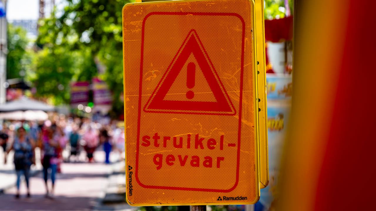Hier volgt een waarschuwing: pas op! (foto: Caroline van Leusden/Eye4images).