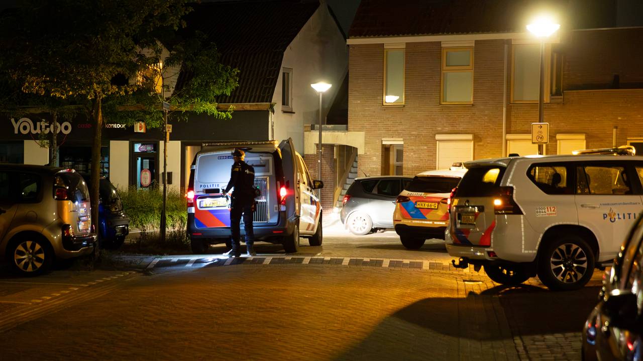 Na de aanrijding was een schietpartij (foto: Christian Traets / Persbureau Heitink).