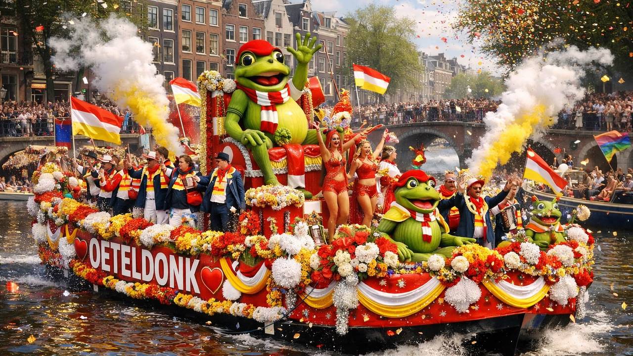 Een impressie van de boot, door AI gegenereerd. 