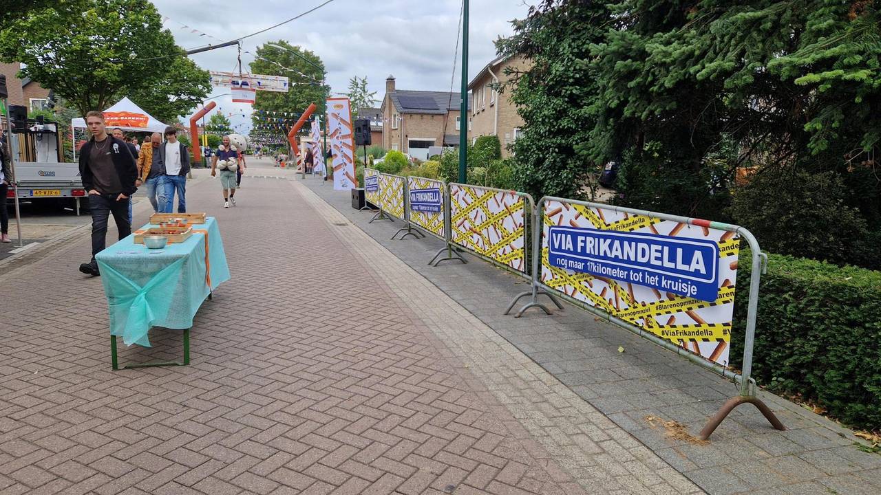 Via Frikandella in Vianen tijdens de Nijmeegse Vierdaagse.