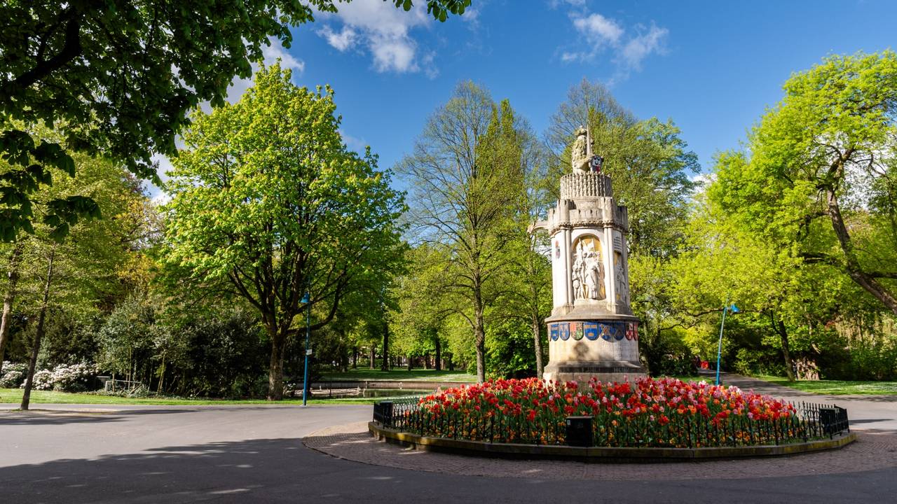 Het Valkenberg Park in Breda (foto: Persbureau Heitink).