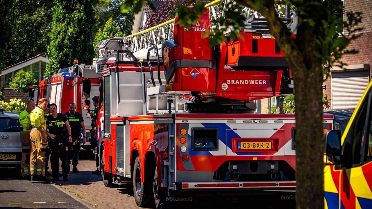 Bewoner blust zelf brand in huis in Zeeland