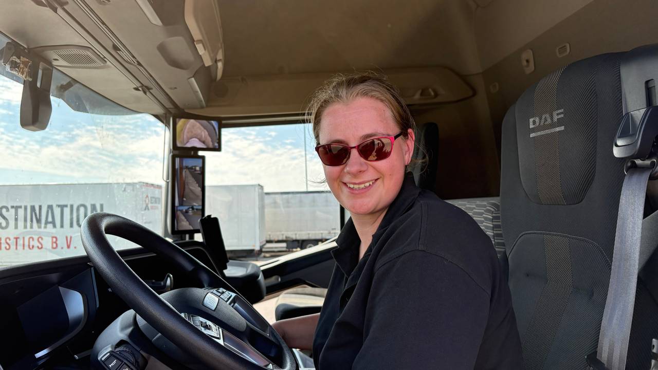 Chauffeur Wendy uit Boekel (foto: Ruud Ritzen).