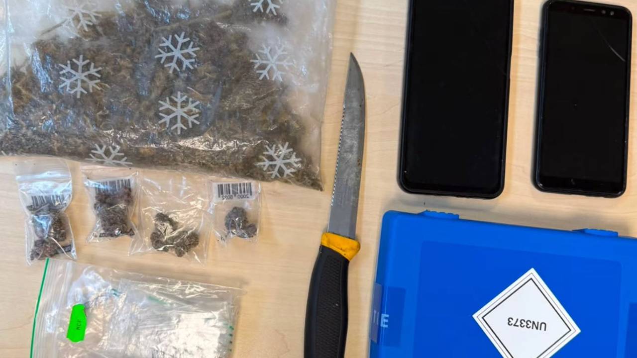 De vangst van de agenten (foto: wijkagenten_eersel/instagram).