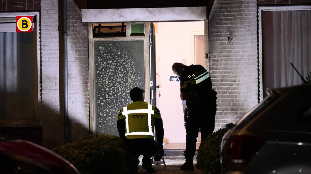 Ontploffing bij huis in Drunen: schade aanzienlijk, gevel zwartgeblakerd