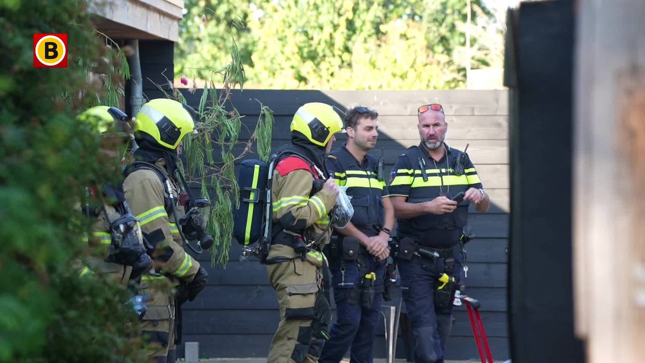 Brand in chalet op vakantiepark Dierenbos in Vinkel
