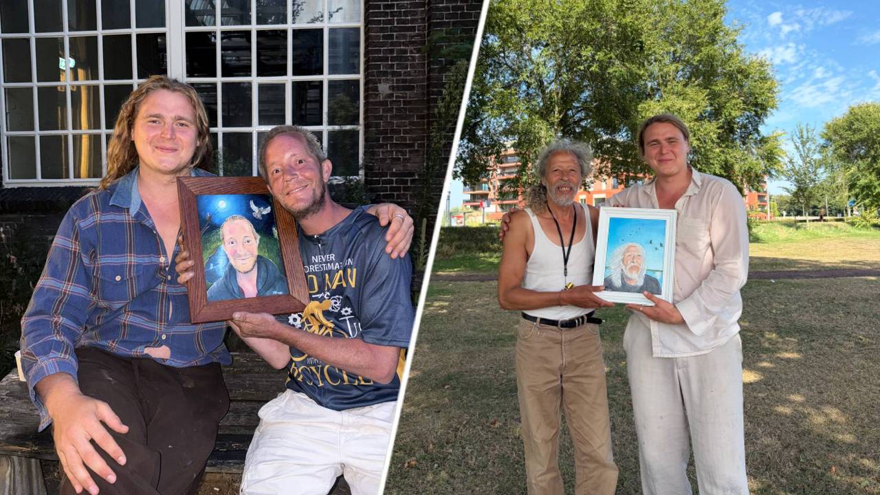 Magic schilderde zijn dakloze vrienden: 'Ze voelden zich eindelijk gezien'