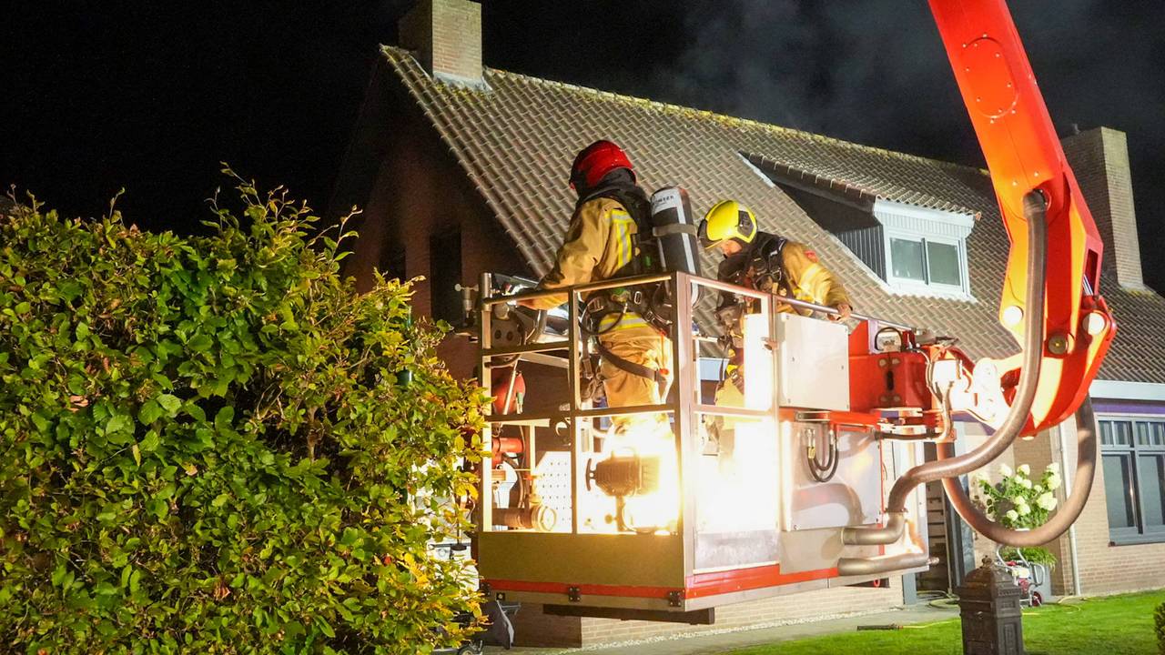 Een accu zou vlam hebben gevat (foto: Harrie Grijseels / Persbureau Heitink).