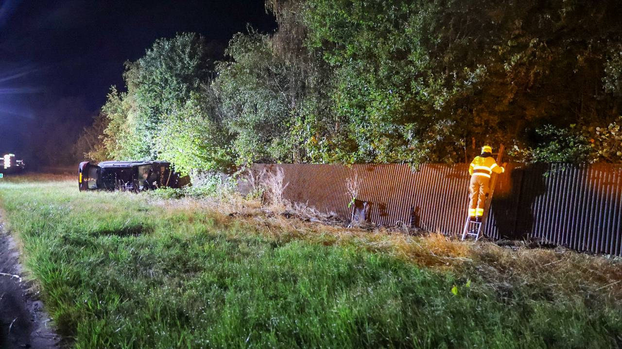 Ongeluk op A50 (foto: Addy Smits/Persbureau Heitink).  