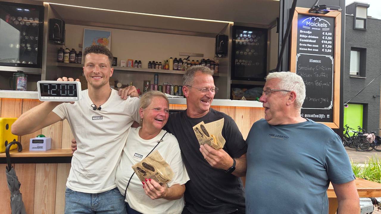 Maickel smeert 72 uur lang broodjes