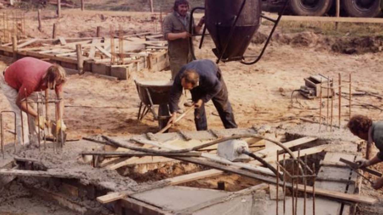 Archiefbeeld van de bouw.