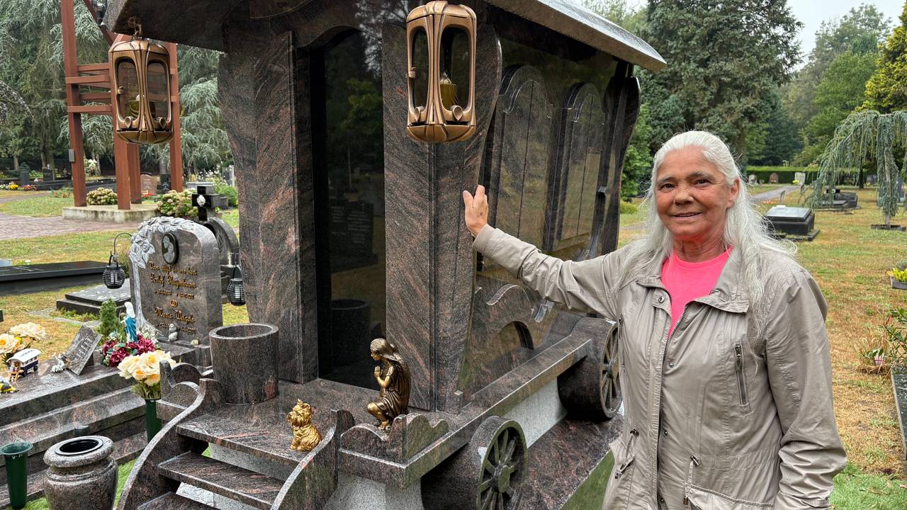 De graftombe van Trui (63) staat alvast
