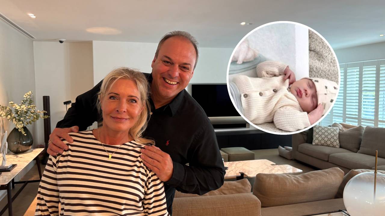 Frans en Mariska schitteren met baby Jan in de nieuwe serie (foto: Imke van de Laar, inzetje baby Jan: Instagram Jan Bauer).