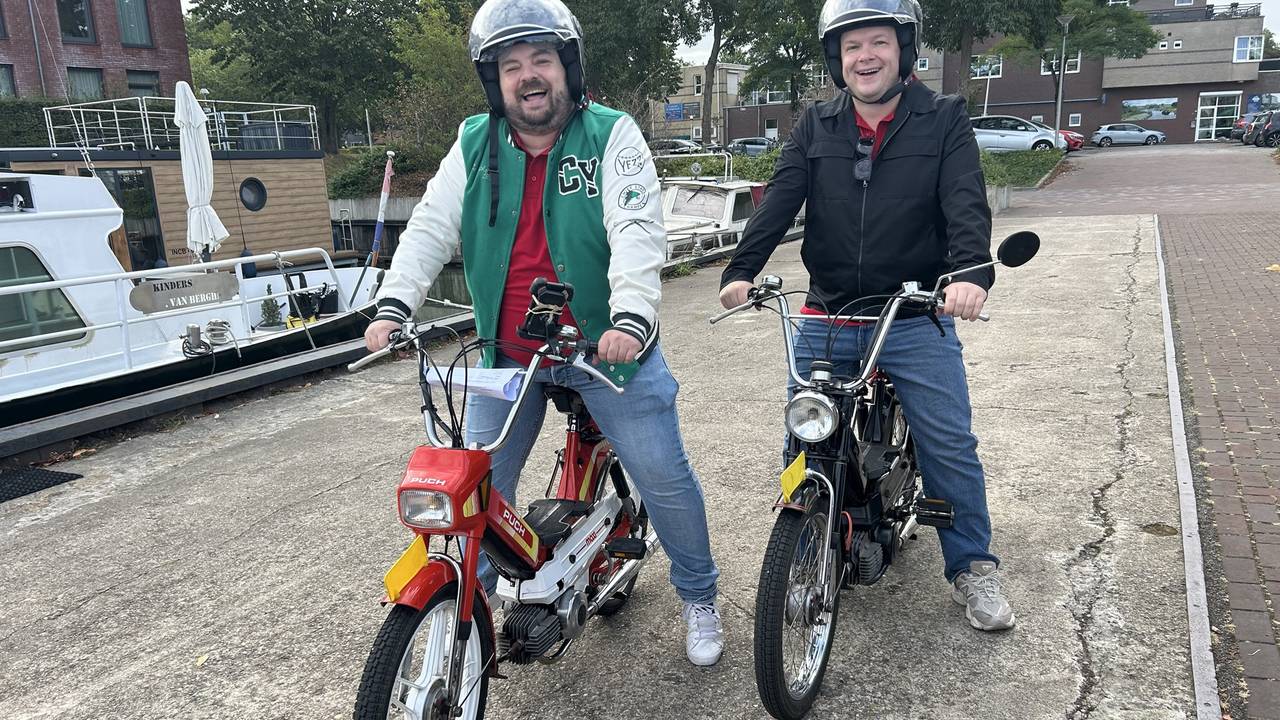 Als dat maar goed gaat: kris-kras op de brommer door Brabant