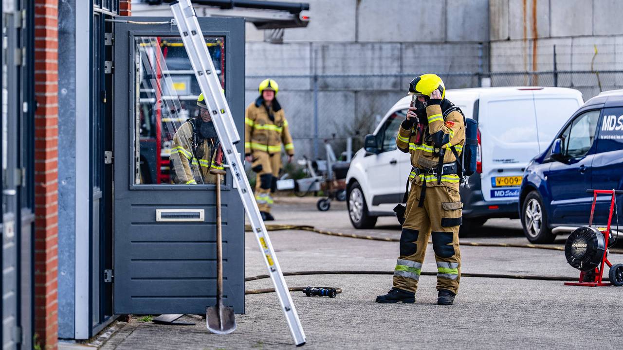 Brand in meterkast zorgt voor gaslekkage