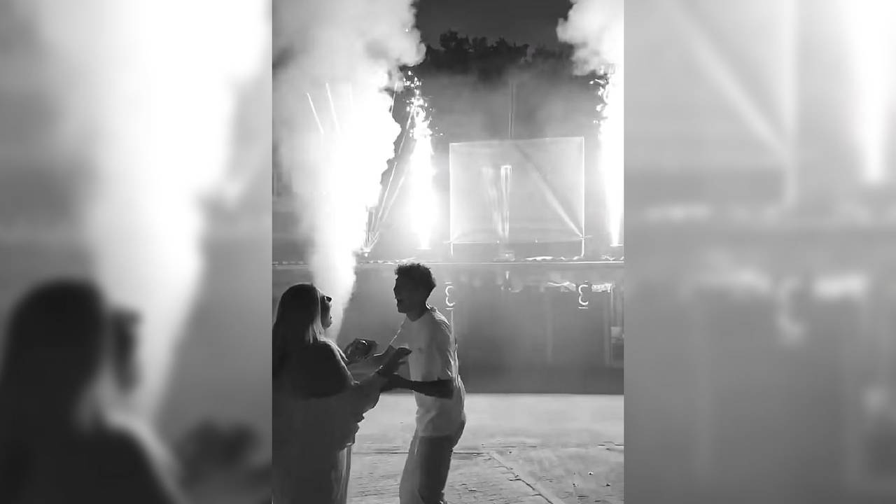 maud en Daryll pakte het helemaal anders aan (foto TikTok).