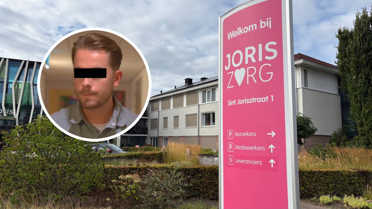 Jelle D. en de locatie van Joris Zorg (foto's: Omroep Brabant).