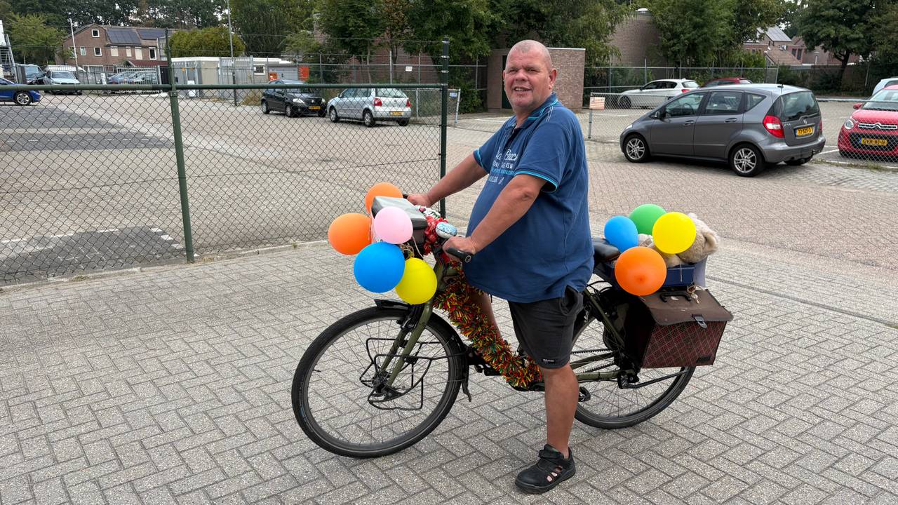 Hugo (60) houdt van fietsen en tikt op z'n gemak de 100.000 kilometer aan