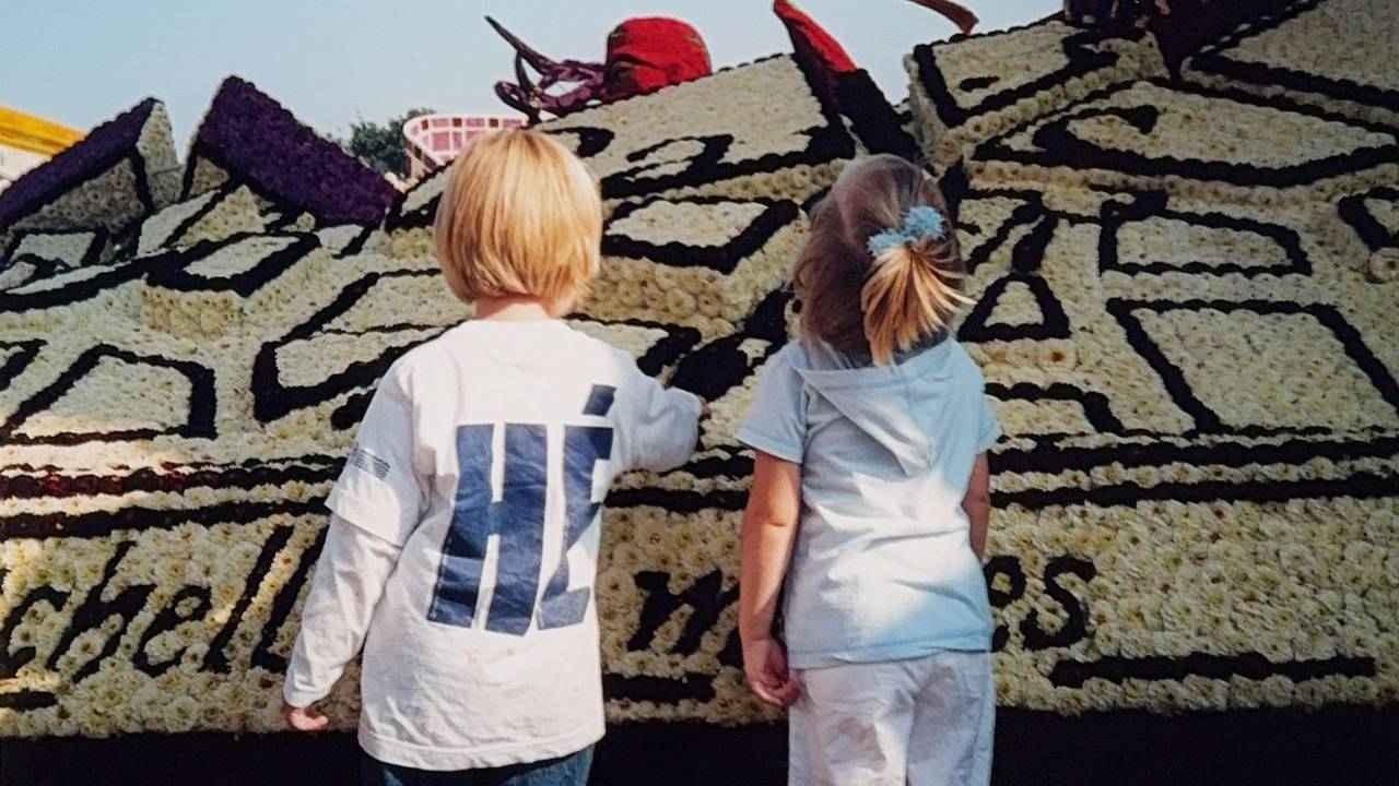 Anne en haar nichtje (eigen foto).