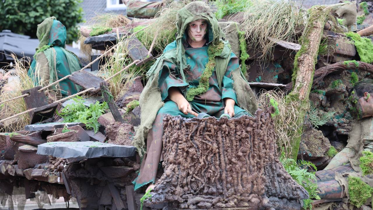 Vriendenkring De Oude Ambachten, met De Bende van de Witte Veer (foto: Lobke Kapteijns).