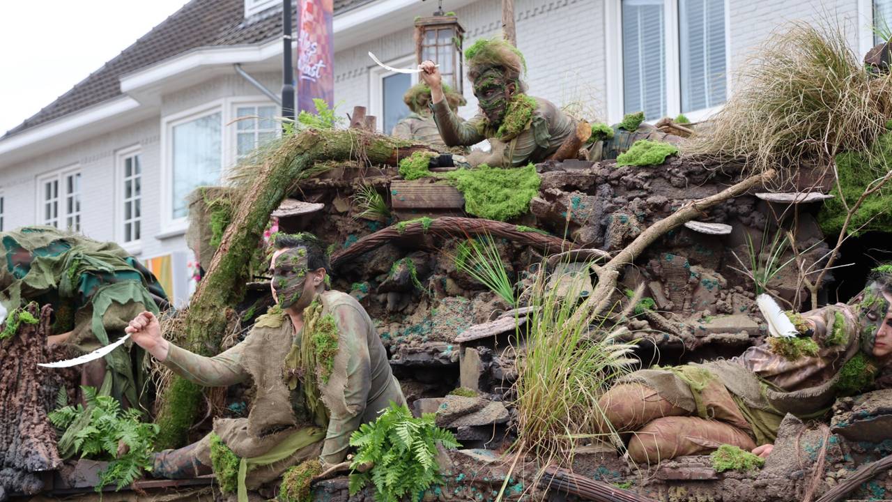 Vriendenkring De Oude Ambachten, met De Bende van de Witte Veer (foto: Lobke Kapteijns).
