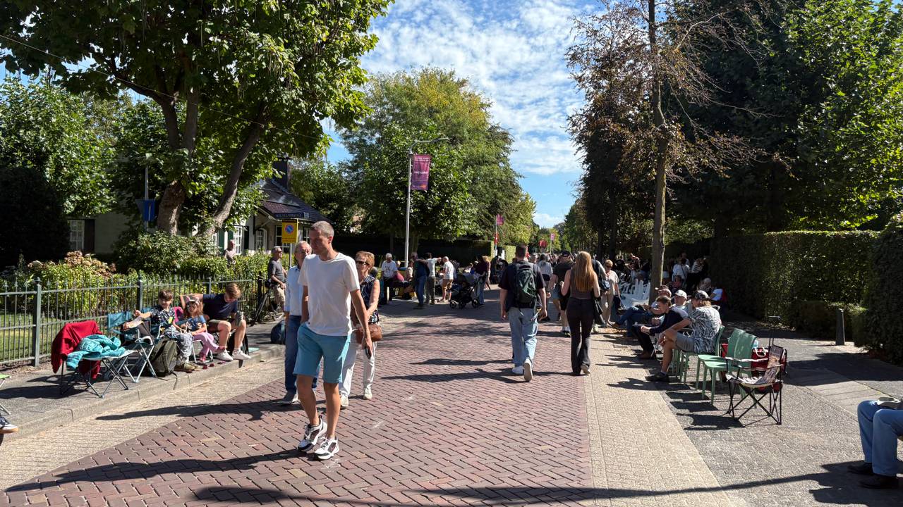 Zundert stroomt vol met bezoekers (foto: Manon Snoeren).