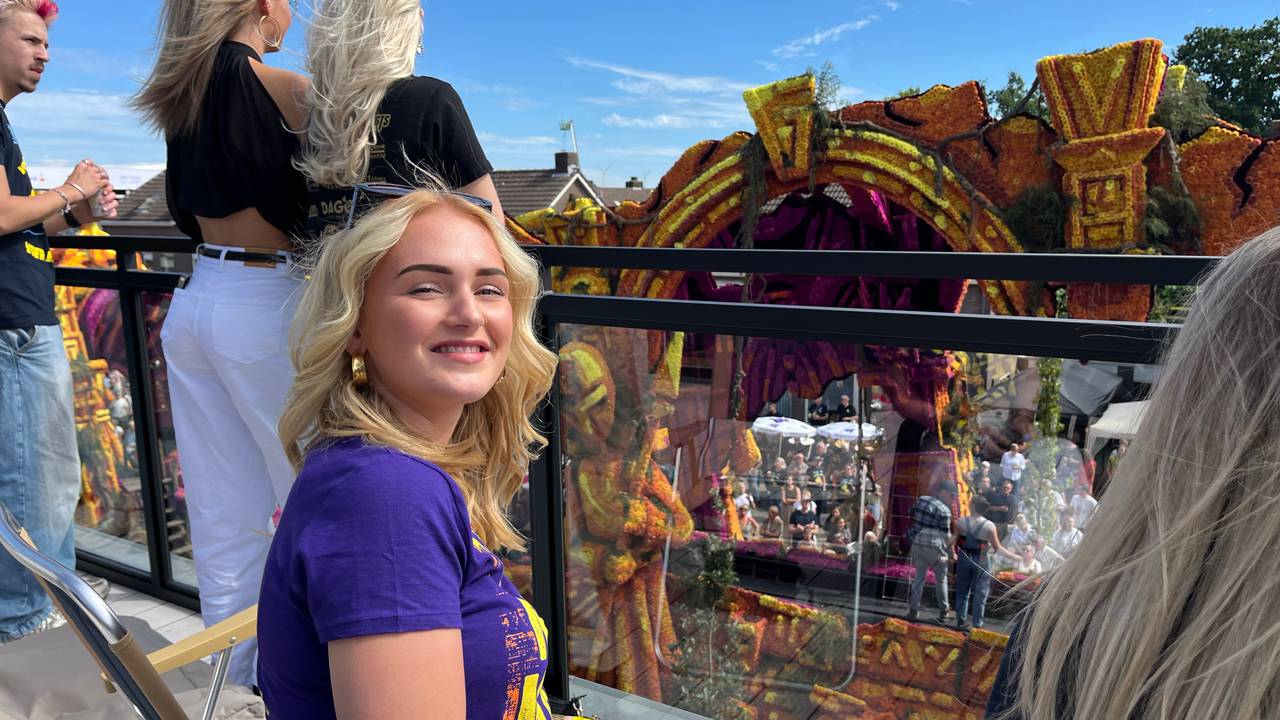 Guusje heeft de beste plek (foto: Floortje Steigenga).