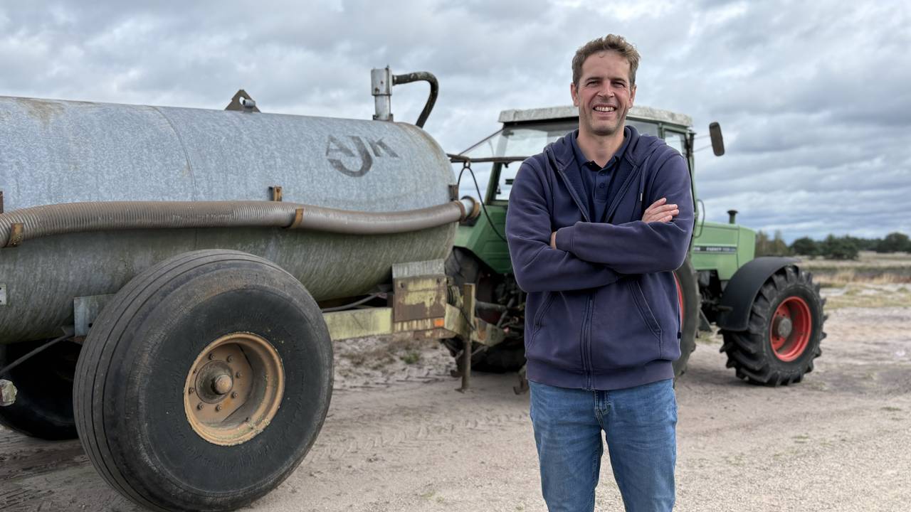 Martien rijdt met zijn giertank de brand in: ‘Toen was mijn ton leeg’