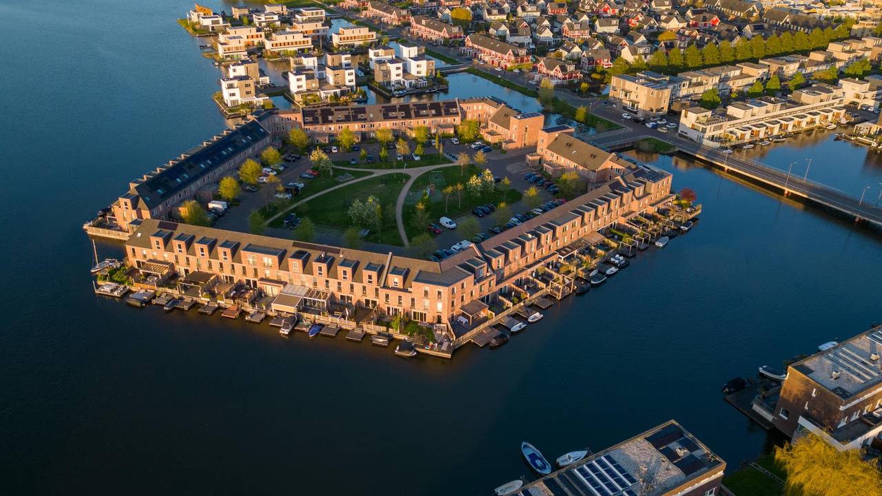 Gaat deze nieuwe wijk in Rosmalen straks de was doen met huishoudwater? (beeld: Heijmans).