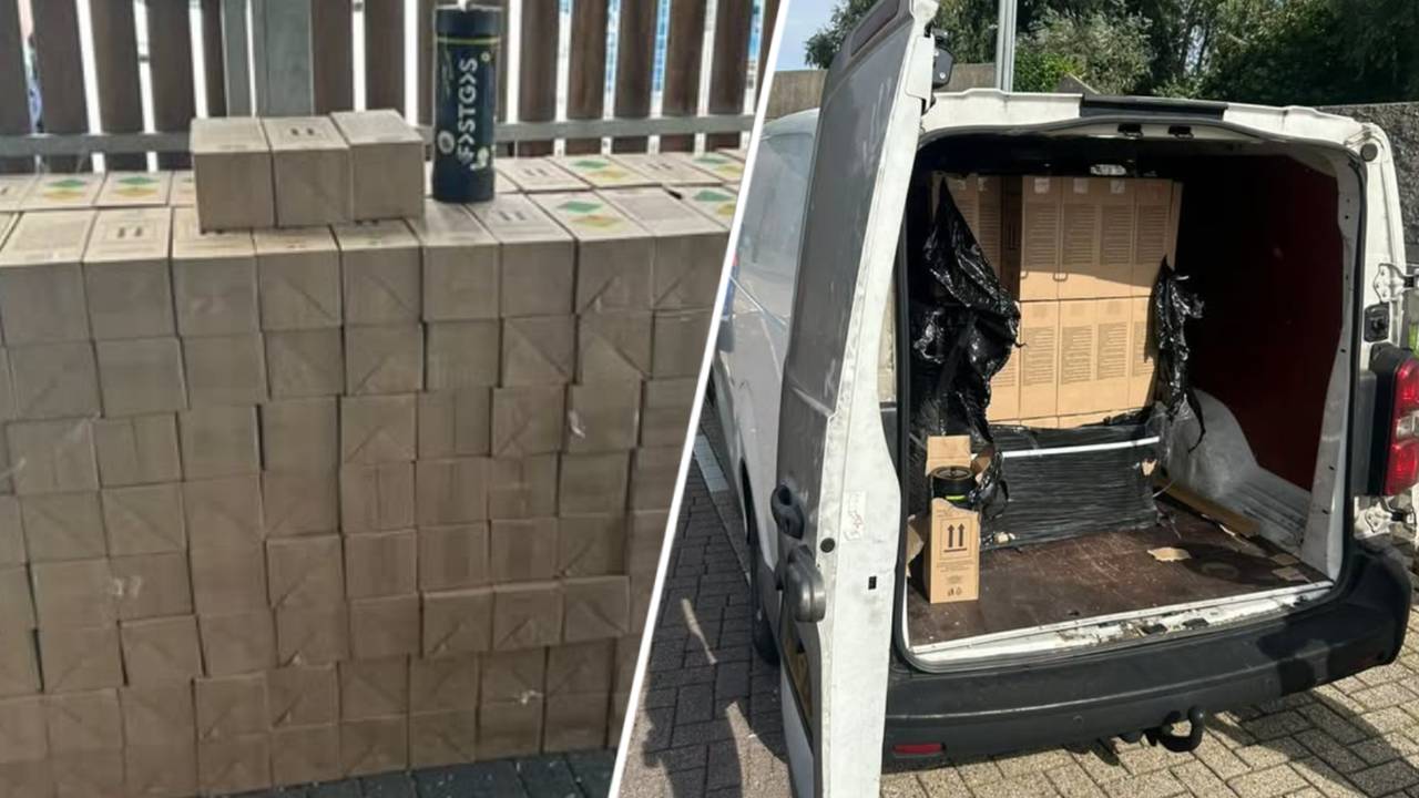 Eindhovenaar (21) gepakt met meer dan 300 lachgasflessen in bestelbus
