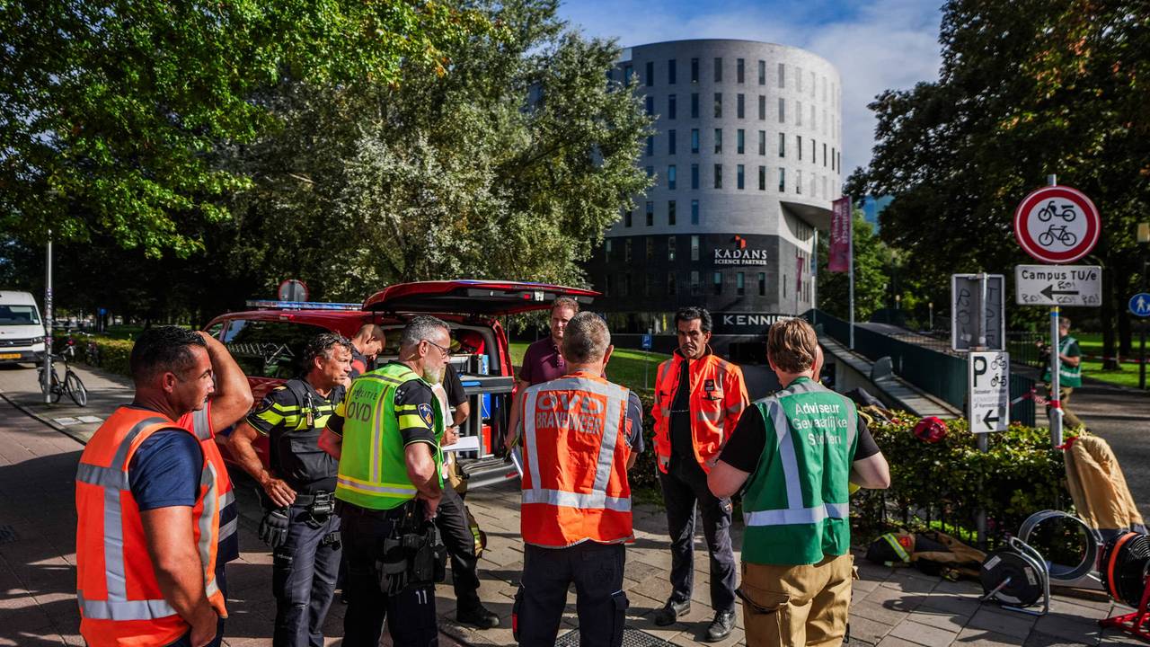 Veel hulpdiensten aanwezig (foto: Persbureau Heitink).