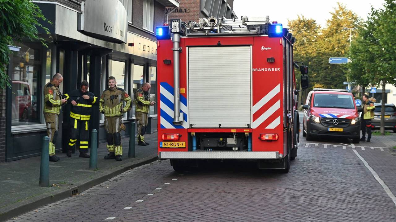 Gaslucht in Oisterwijk (foto: Persbureau Heitink).