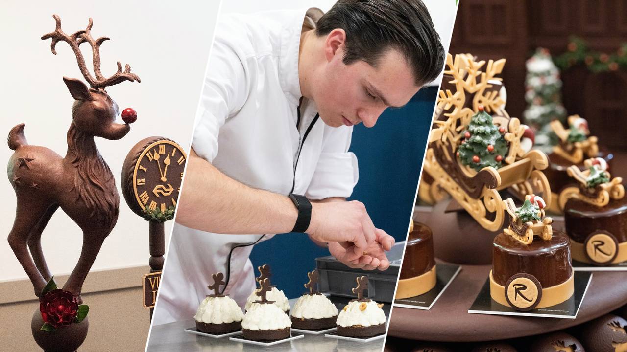 Vughtse patissier Niels de Rouw (25) jongste lid ooit van Relais Desserts international (foto: Patisserie de Rouw).